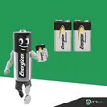 2 x Energizer Industrial 9V Block Alkaline E-Block 6LR21 Batterie - Racuhmelder