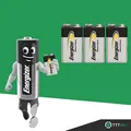 3 x Energizer Industrial 9V Block Alkaline E-Block 6LR22 Batterie - Racuhmelder