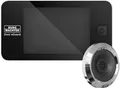 BURG-WÄCHTER Digitaler Türspion Door eGuard, Elektronischer Türspion mit Kamera und Monitor, Ohne Nachtsicht, Türstärke 38-110 mm, 3,2 Zoll Display, DG 8100, Schwarz