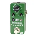 FLAMMA FC12 Drum Machine, Pédale de Batterie pour Guitare avec Fonction FILL en Temps Réel, 48 Grooves, 6 Styles Musicaux, Tap Tempo et Préréglages EQ, 44.1kHz/24Bit, Format Compact.