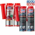 LIQUI MOLY 5120 + 5128 2x Super Diesel Additiv & 2x Motor-Systemreiniger Diese