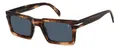 DAVID BECKHAM Sonnenbrille DB 7126/S  EX4/KU Braun Blau Herren