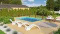 Karibu Rechteckpool Massivholzpool kdi Schwimmbecken Gartenpool, Massivholz, witterungsbeständig, wetterfest