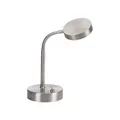 JUST LIGHT HENSKEN LED Tischleuchte Warmweiss 5W stahl 14419-55