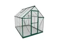 Palram - Canopia Hybrid 2.5x1.9 Gewächshaus, grün in cm 250x185x209 (LxBxH)