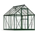 Canopia Gewächshaus Palram Hybrid, 4,6 m² Fläche, 185 x 247 x 208 cm, Polycarbonat, Fundamentrahmen