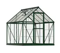 Gewächshaus Treibhaus Aluminium Pflanzenhaus Polycarbonat 247x185x208cm