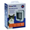 Cat Mate Katzenklappe Mikrochip 360W weiß, programmierbar, 246x197mm