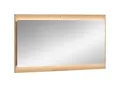 xonox.home – Spiegel Drive 110x60x6 cm in Artisan Oak Nachbildung – Moderner Garderobenspiegel mit Holzoptik für Garderobe & Flur – Wandspiegel designstark & platzoptimierend