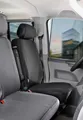 Walser Sitzbezüge für VW T5 Einzelsitz vorne aus strapazierfähigem Polyester BJ 04/2003 - 08/2009, 10455