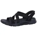 Skechers Go Walk Flex Sandale Schwarz - Schwarz - 38