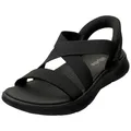 Skechers Go Walk Flex Damen Wandelsandalen Schwarz - 38 EU
