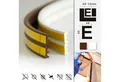 DQ-PP Türdichtband DQ-PP Fensterdichtung, 5 Meter, Profil D,E,I,P,V, selbstklebend, E-Profil, D-Profil, I- Profil, P-Profil, V-Profil