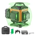 VEVOR Kreuzlinienlaser 30m Lasernivellier Selbstnivellierend Linienlaser 520nm±10nm Laserwellenlänge Baulaser ±0,28cm bei 10m Kreuzlaser ±3° Staub- & Wasserdicht inkl. Lithiumbatterie Typ-C-Leitung