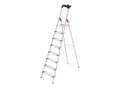 Hailo L80 ComfortLine, Alu-Sicherheits-Stehleiter, 8 Stufen (8040807)