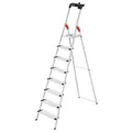 Hailo Alu-Sicherheits-Stehleiter L80 ComfortLine Standleiter Leiter Stufenleiter