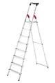Hailo Stufen Stehleiter Haushaltsleiter Stufenstehleiter Leiter L80 Comfortline