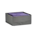 Zeller Aufbewahrungsbox, faltbar, grau, 28 x 28 x 13 cm, 14602