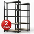 Schwerlastregal Lakota Traglast Bis 1250 Kg Individuell Einsetzbar Schwarz 150 X 75 X 30 Cm