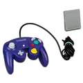 Original Gamecube Controller Lila / Purple + original 4 Mb Memory Card