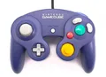GameCube - Original Nintendo Controller / Pad #lila DOL-003 (starke Gebrauchsspu
