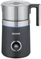 Severin SM 3587 SM 3587 Milchaufschäumer Edelstahl (gebürstet), Schwarz (matt) 500W