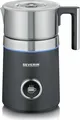 SEVERIN Milchaufschäumer SM 3587 | Induktion | Spuma 700 Plus | 13 Programme | 700 ml | Edelstahl gebürstet/Schwarz