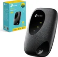TP-Link M7200 4G Cat4 LTE Travel Mobile Mi-Fi Hotspot Dualband Kabellos schwarz