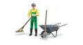 Bruder 62610 Figurenset Landwirt mit Zubehör Spielergänzung Traktor