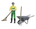 Bruder bworld Figurenset Landwirt Bauer 62610 für Traktor Schlepper NEU