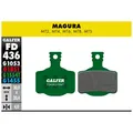 Grüne Bremsbeläge Pro Für Magura MT2 - MT4 - MT6 - MT8 FD436G1554T GALFER