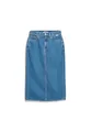 ARMEDANGELS Damen Jeansrock aus recycelter Baumwolle KAALYKE Denim Slim Fit Daydream L
