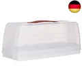 CURVER Transportbox für Kuchen, mit Transporthaube und Tragegriff, rechteckig,