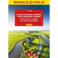MARCO POLO Reiseatlas Benelux 1:200.000