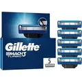 Gillette Rasierklingen Mach3 Turbo, für Herrenrasierer, 3-fach Klinge, 5 Stück