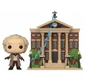 Funko Spielfigur Zurück in die Zukunft POP! Town Vinyl Figur Doc w/Clock Tower 9 cm