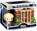 FUNKO POP TOWN - BTTF - Doc w/ Clock Tower - Figur & Fahrzeug #15 - Neu & OVP