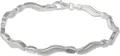 SilberDream Silberarmband SDA4901JX SilberDream 925 Sterling Silber (Armband), Damen Armband (Blütenblatt) ca. 19cm, 925 Sterling Silber, Farbe: silb