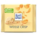 (15,90€/1kg) Ritter Sport Weiss Crisp, Schokolade, 100g Tafel