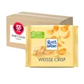 Ritter Sport Weisse Crisp 5 x 100g weißer Schokolade mit knusprigen Corn-Reis