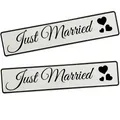 Kennzeichen Hochzeit Namen Deko Hochzeitsauto Hochzeitskennzeichen Funschild