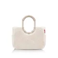 reisenthel loopshopper M teddy sand – Stabile Tasche mit praktischen Fächern aus recycelten PET-Flaschen – Eleganz beim Einkaufen, viel Funktion inklusive!