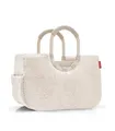 Reisenthel LOOPSHOPPER M Einkaufstasche Handtasche Sandgrau Teddystoff 12 L