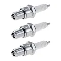 3 Zündkerzen mit Flachdichtsitz NGK Aftermarket-Expertise für FIAT 850