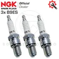 Set 3 Kerzen Zündung B9ES Original NGK