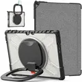 Für Microsoft Surface Pro 8 360 Grad Transparent Tablet Tasche Etuis Case Hülle