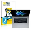 3x Panzerglasfolie Klar für Apple Macbook Pro Touch Bar (15.0) (Unteres Display)