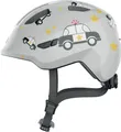 Abus Kinderfahrradhelm "SMILEY 3.0" Gr. S, grau (grau police), S Kopfumfang: 45cm - 50cm