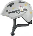 ABUS Fahrradhelm Abus Kinderhelm Smiley 3.0 grey police S 45 bis 50cm