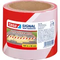 tesa Signal Absperrband, nicht klebendes Warnband zur Abgrenzung von Gefahrenbereichen (80 mm) (58137-00000-00)